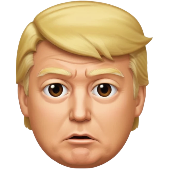Donald trump pooping emoji
