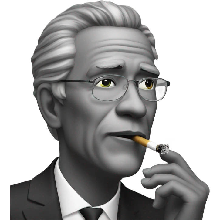 JJ maybank Smoking emoji