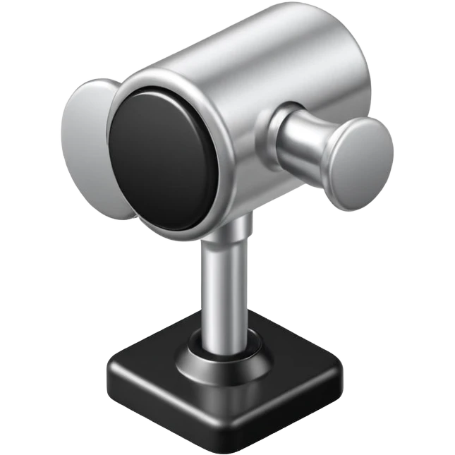 Black and white map push pin  emoji