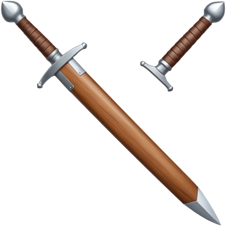 wooden gladius emoji