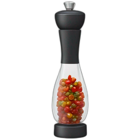 glass pepper mill emoji