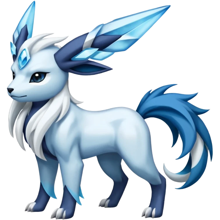 Absol-Cobalion-Glaceon-Suicune-Amaura-fusion emoji