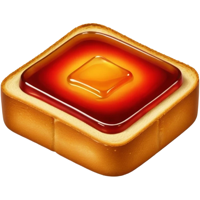 toast with jelly emoji