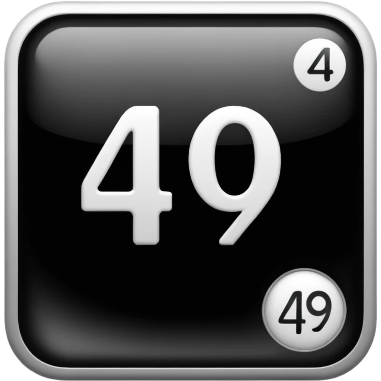 ultrasound in a picture with number 49 emoji