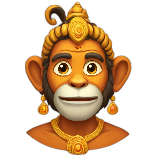 hanuman  emoji