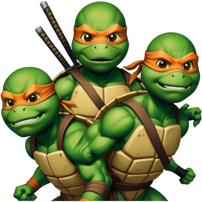 Ninja turtles emoji