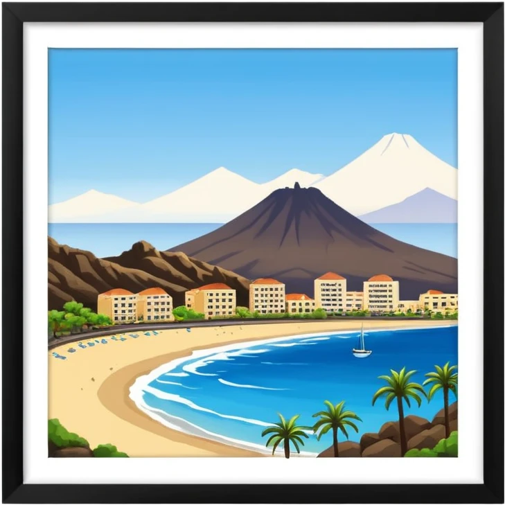 Tenerife islas canarias emoji