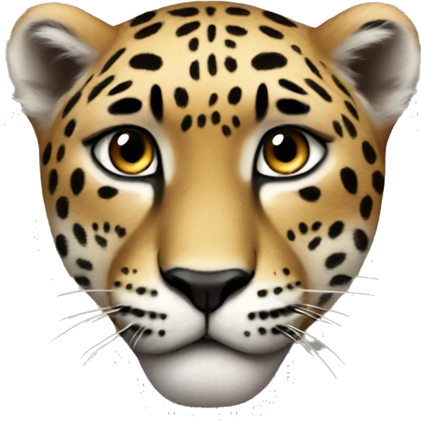 corazón leopardo  emoji