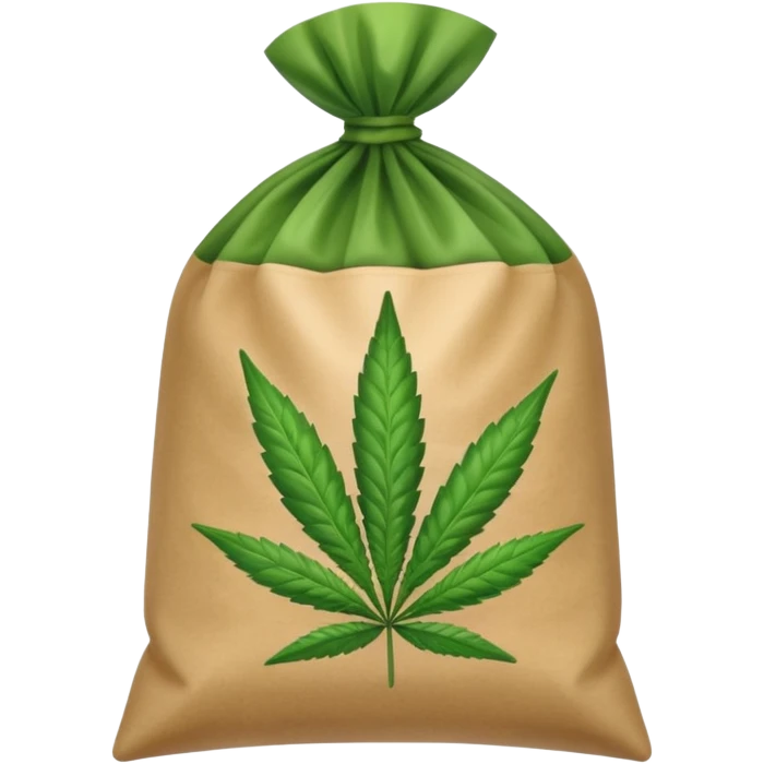 weed baggie  emoji