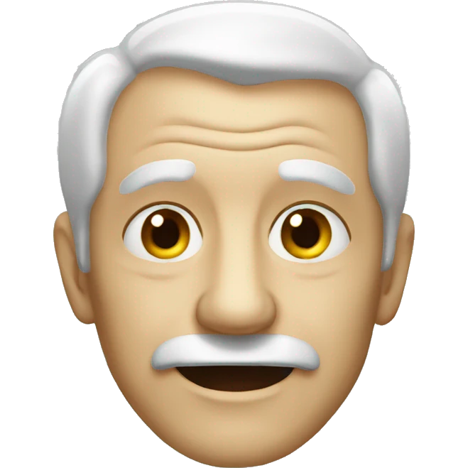 Creepy old man emoji