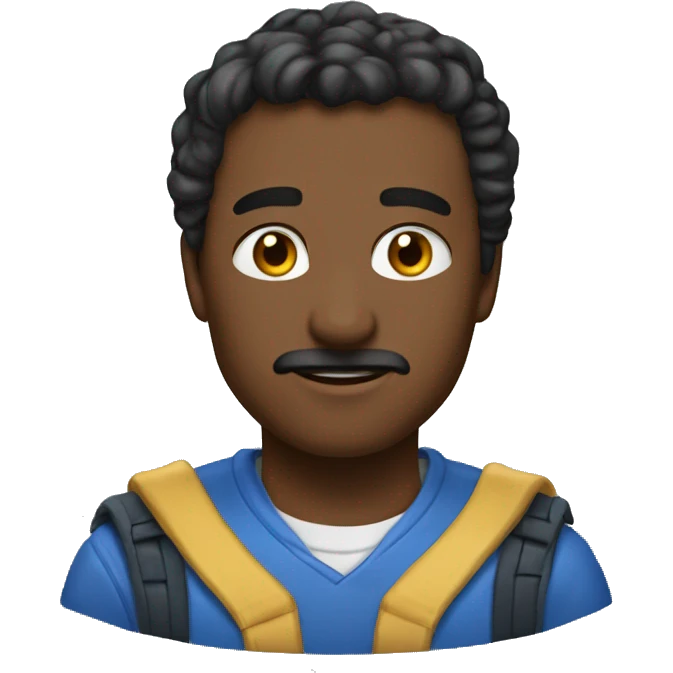 синий санта клаус emoji