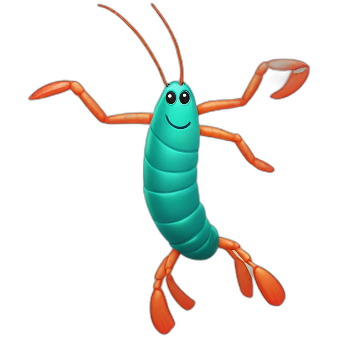 dancing shrimp emoji