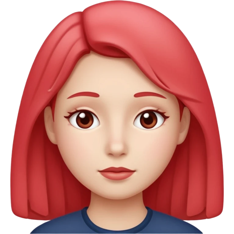 Qui est émie avec des jou rouge emoji