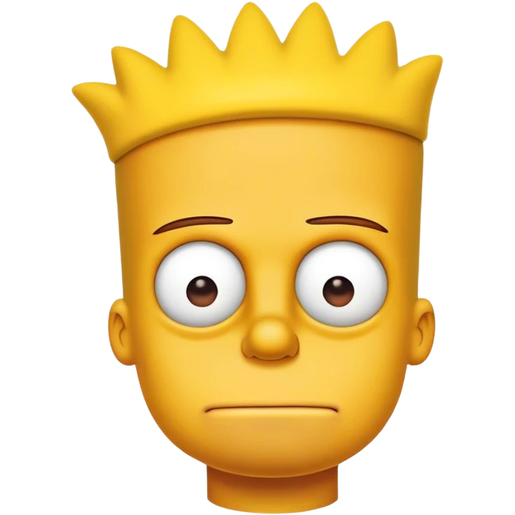 Bart Simpson emoji