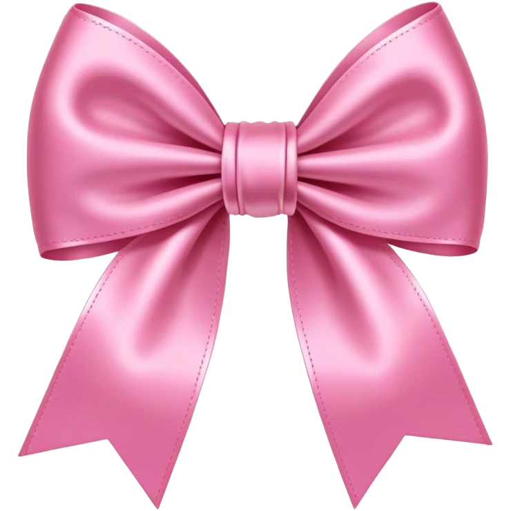 Pink bow emoji