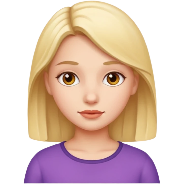 بنت emoji