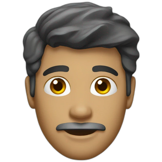 a men in costum emoji