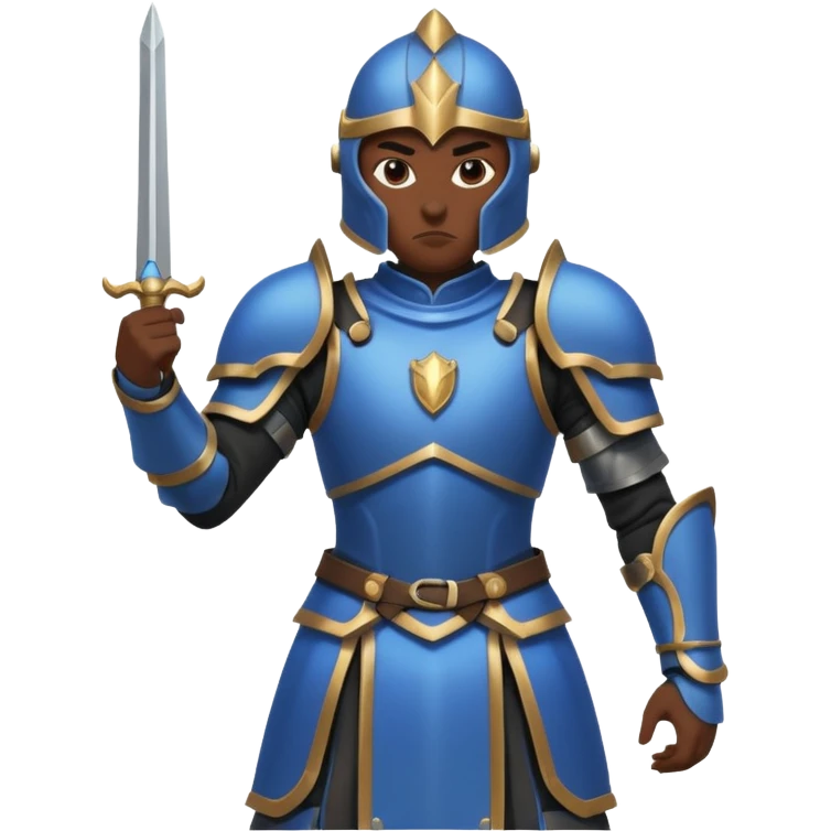 Big damage Role, at guild bosses,  iconic, with blue and black theme  emoji