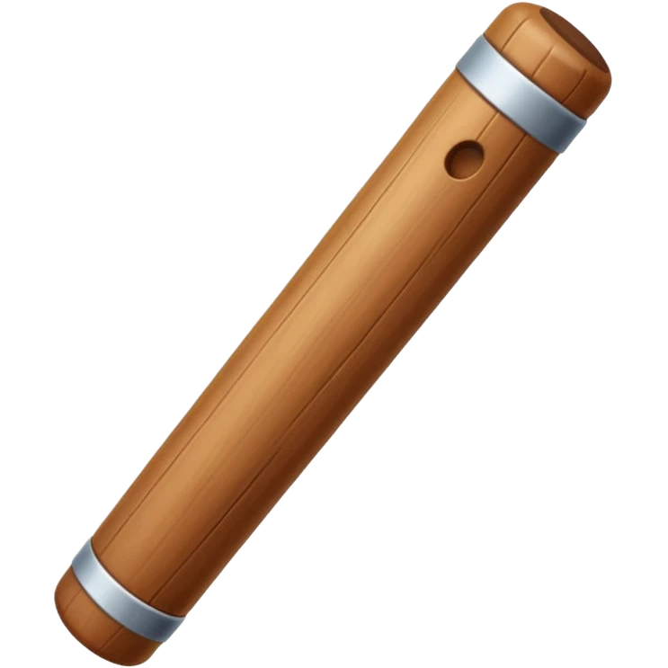 simple wooden stick emoji