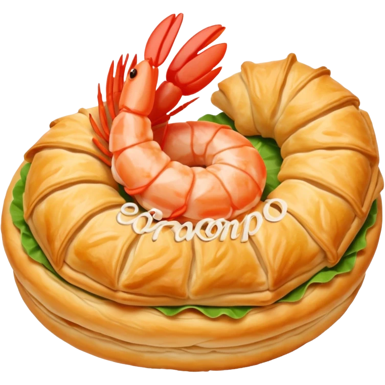 Un choux à la crevette emoji