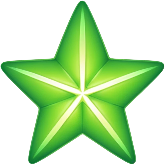 green star emoji