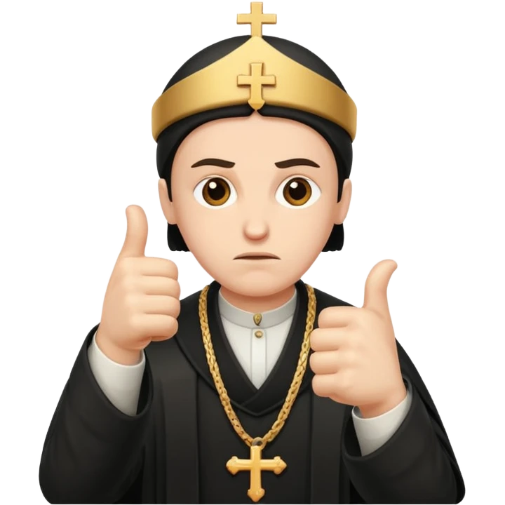 orthodox thumbs down emoji