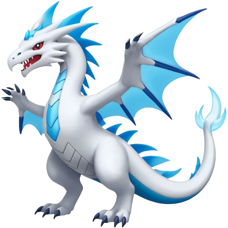 Inteleon-Amaura-Salamence-Reshiram-Pokémon-fusion (full body) emoji