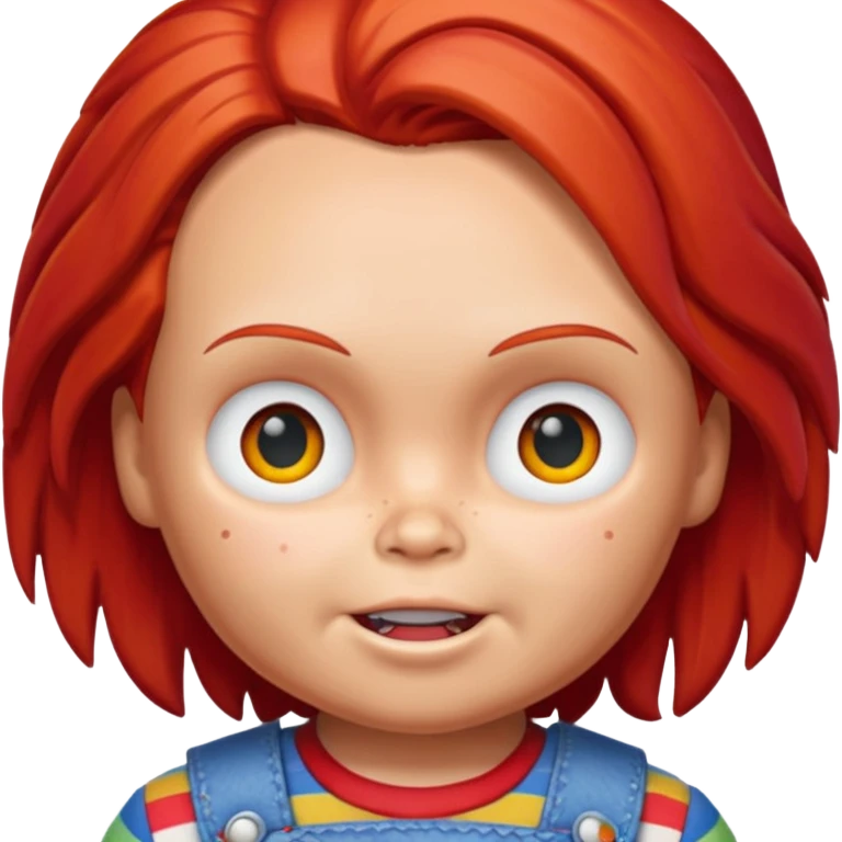 Un emojin de chuky emoji