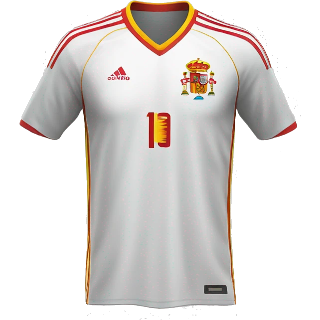 spain soccer world cup 2010 away shirt, product, clothes, isolated emoji