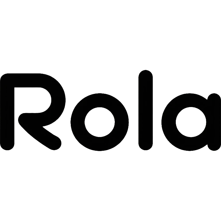 The text "Rola" emoji