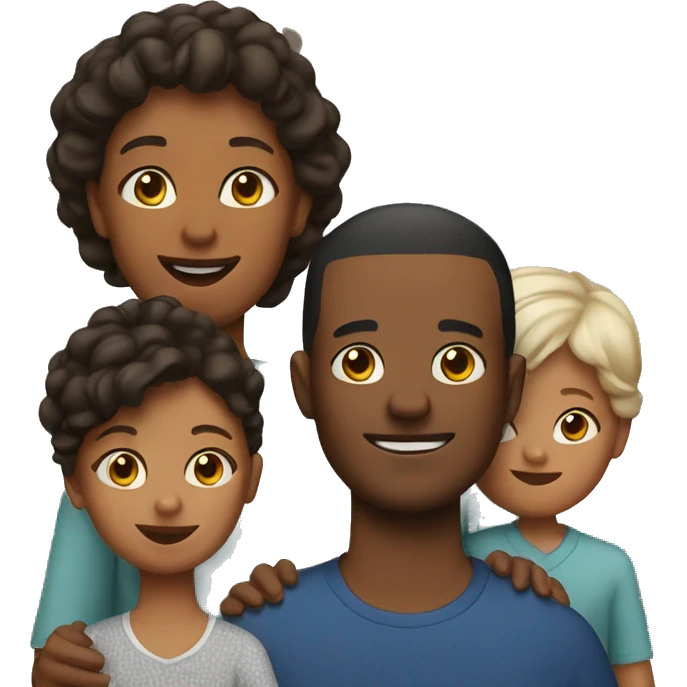 Family from Iowa  emoji