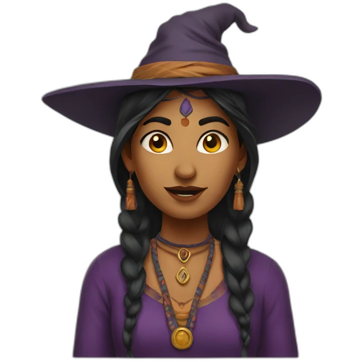 indian witch emoji