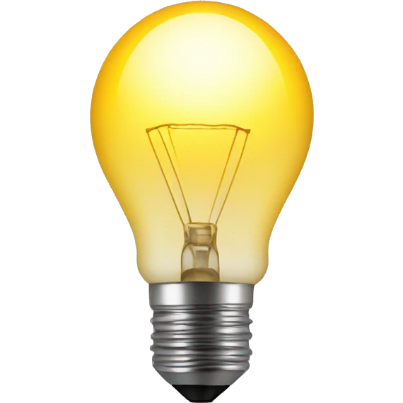 LightBulb emoji