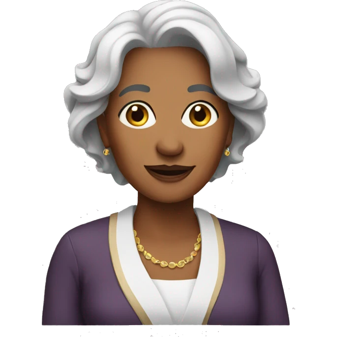mature woman emoji