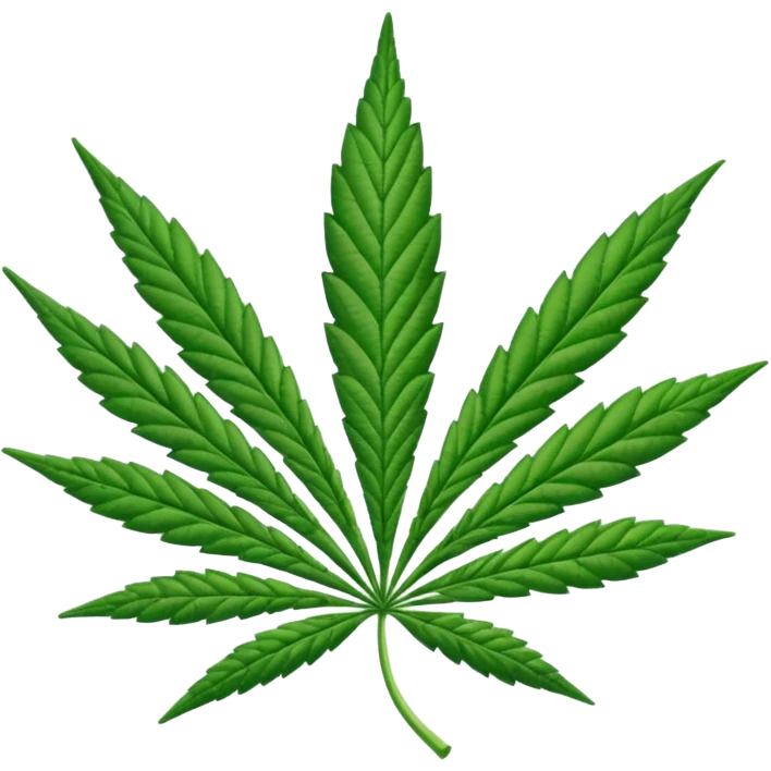 Hoja de marihuana emoji