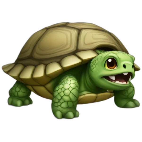 raging turtle emoji