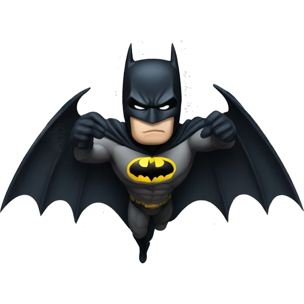 Spawn and Batman emoji
