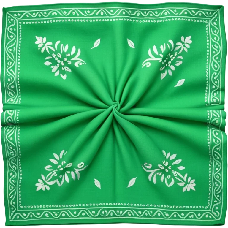 Green bandana emoji