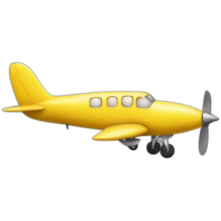 banana plane emoji