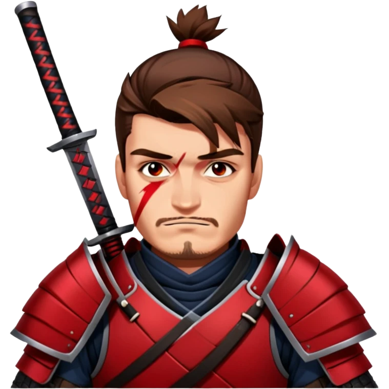 Battle-Ready Samurai emoji
