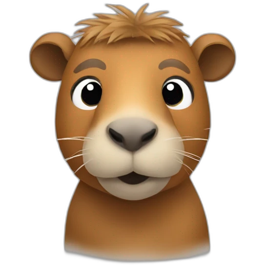 capybara soccer player emoji