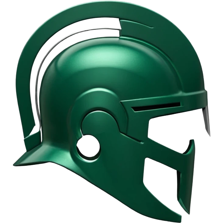 michigan state spartan helmet emoji