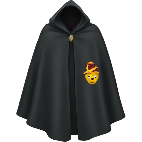 Harry Potter cloak emoji