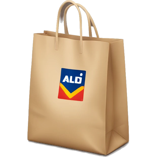Aldi bag emoji
