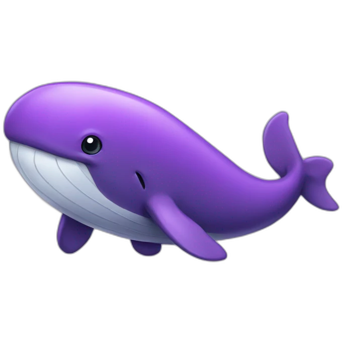 purple whale emoji