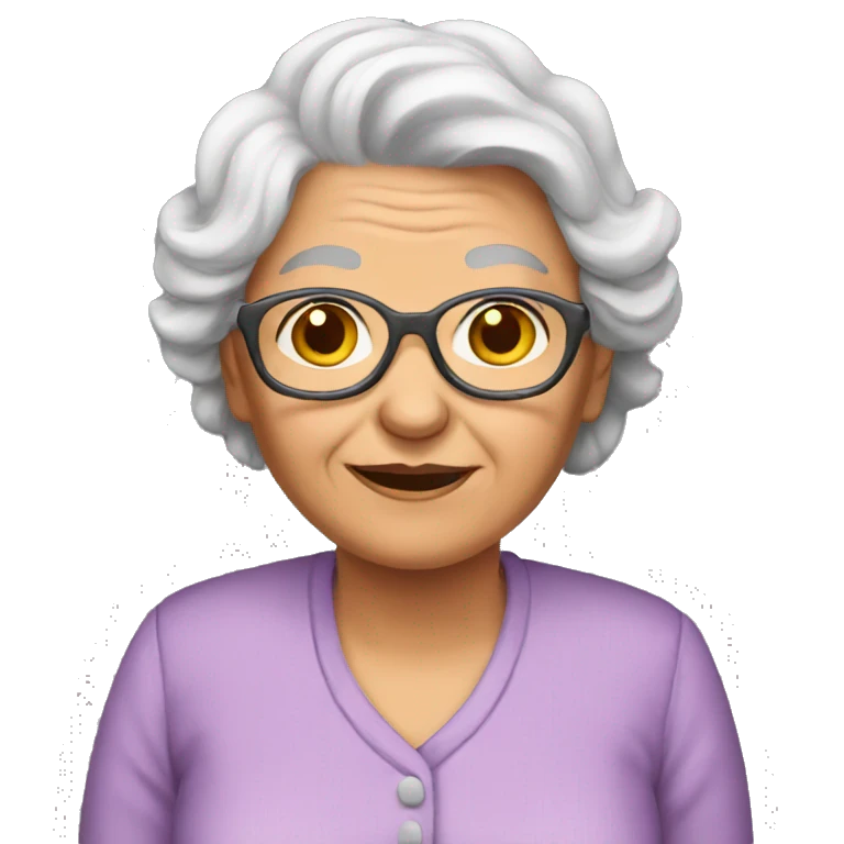 grandma emoji