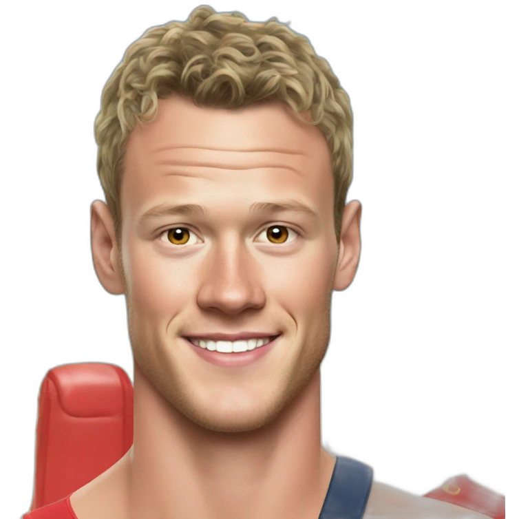 Jonathan Toews as a beach bum emoji