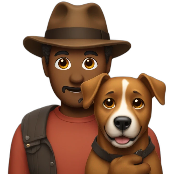 freddy and dog emoji