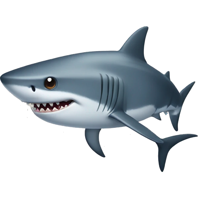 shark with dimasm on the nose emoji