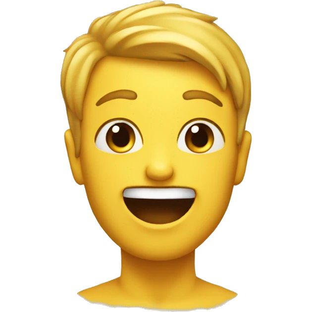 Emojie tete se penchant vers le bas emoji